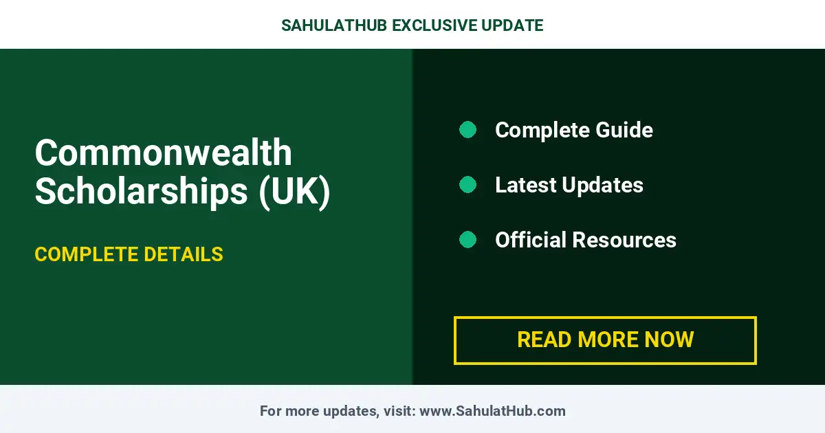 Commonwealth Scholarships (UK)