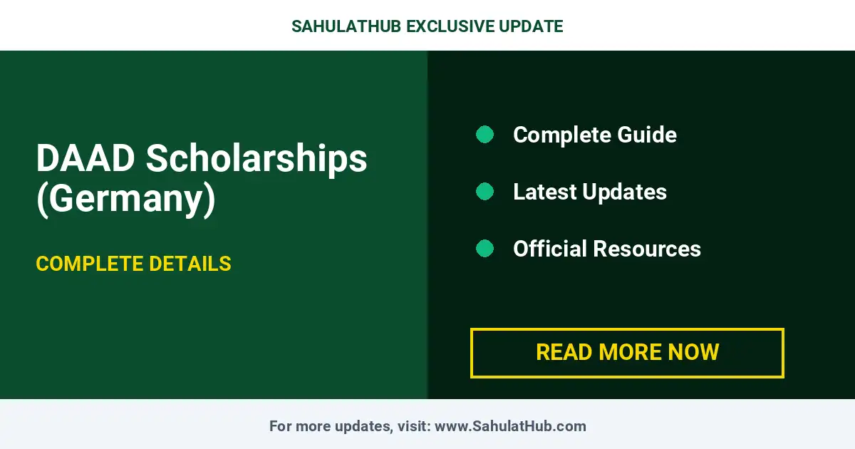 DAAD Scholarships (Germany)