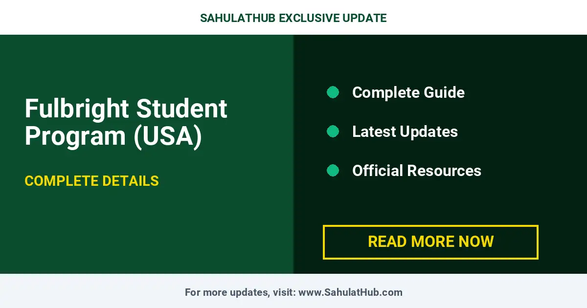 Fulbright Student Program (USA)