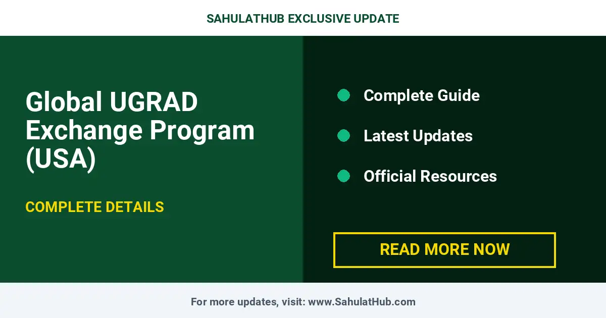 Global UGRAD Exchange Program (USA)